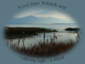 agency lake and wood river wetlands in the fading light. wood river wetlands is one of the many klamath basin birding trails in the pacific flyway of southern oregon and not far from crater lake national park.