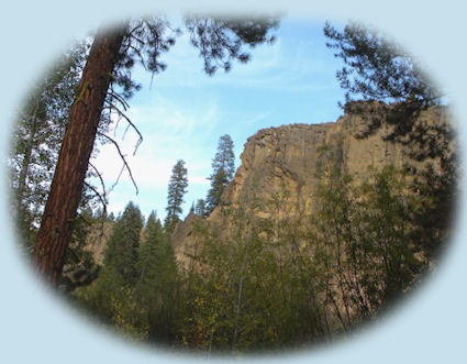 the williamson river gorge in the fremont winema national forest located on the southeastern corner of crater lake national park.